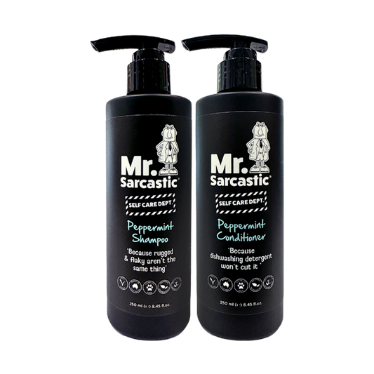 Mr Sarcastic Peppermint Shampoo & Conditioner