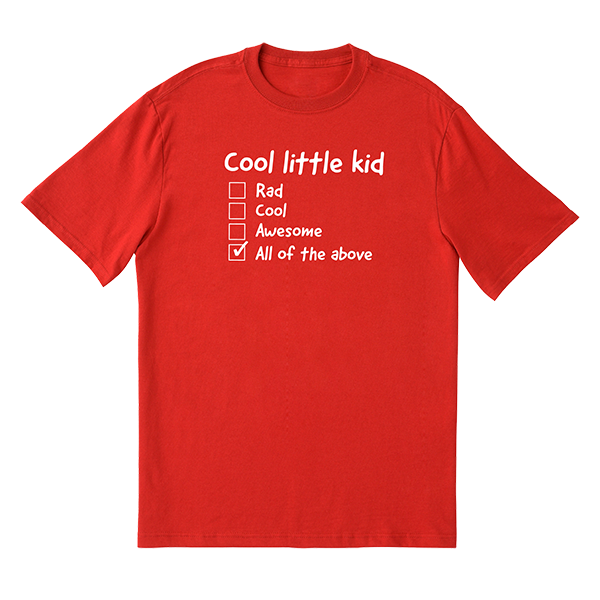 Cool Little Kid T-Shirt